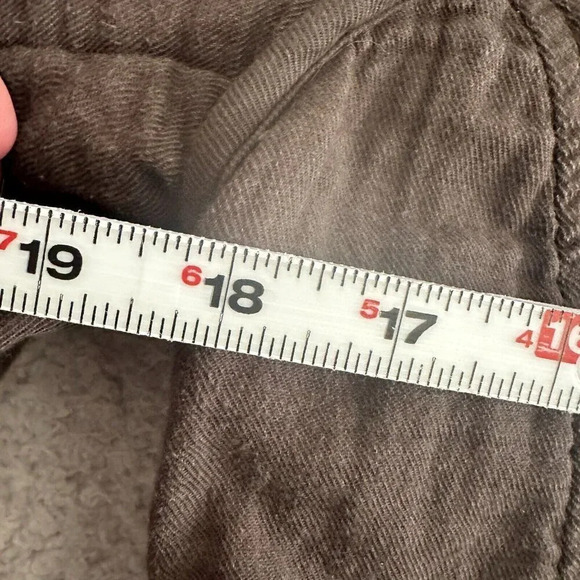 Sfera Jacket Womens Size Small Brown Safari Coat Textured Button Front Front Tie - Picture 3 of 16